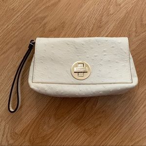 Kate Spade cream wristlet